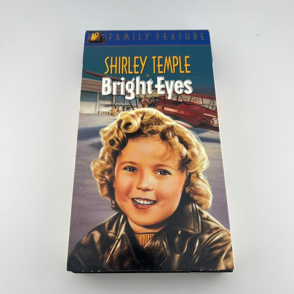 Shirley Temple Bright Eyes VHS 20th Century Fox Family Feature Classic